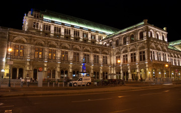 Картинка vienna state opera house города вена австрия