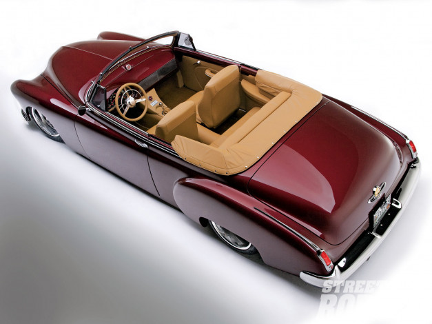 Обои картинки фото 1949, oldsmobile, futuramic, 88, автомобили, custom, classic, car