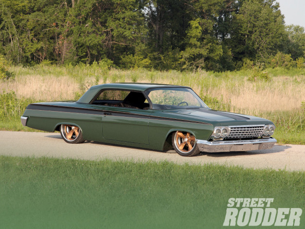Обои картинки фото 1962, chevy, impala, автомобили, chrysler
