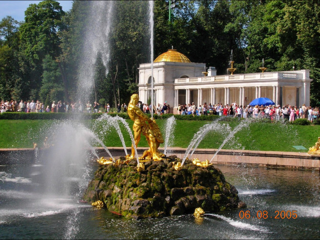 Обои картинки фото петродворец, города, санкт, петербург, петергоф, россия