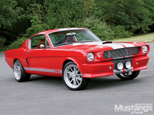 Картинка 1966 ford mustang fastback gt 350 автомобили