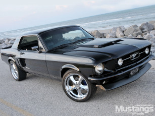 Картинка 1967 ford mustang coupe автомобили