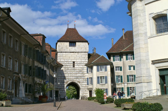 Картинка города здания дома золотурн швейцария