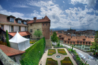 Картинка исторический музей города здания дома швейцария лозанна во