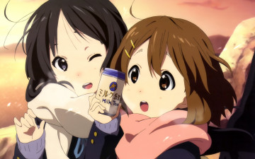 обоя аниме, on, k-on