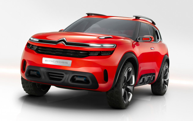 Обои картинки фото 2015 citroen aircross, автомобили, citroen, металлик, красный, aircross