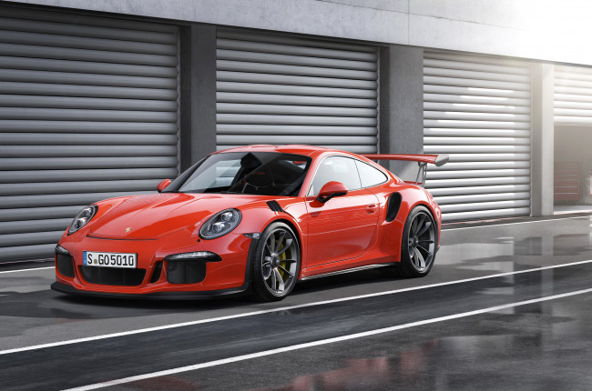 Обои картинки фото 2015 porsche 911 gt3 rs, автомобили, porsche, металлик, красный