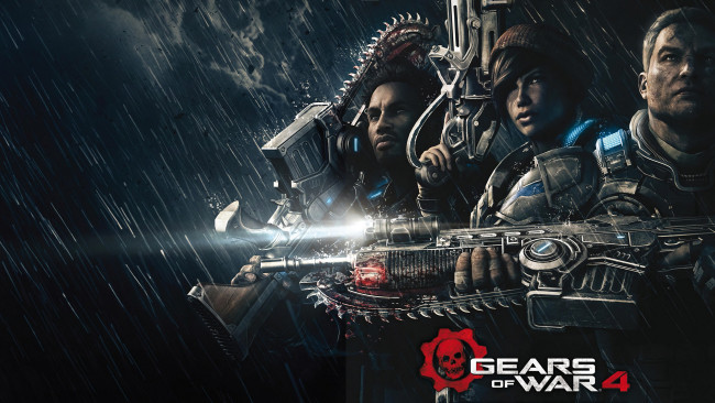 Обои картинки фото видео игры, gears of war 4, gears, of, war, 4, action, шутер