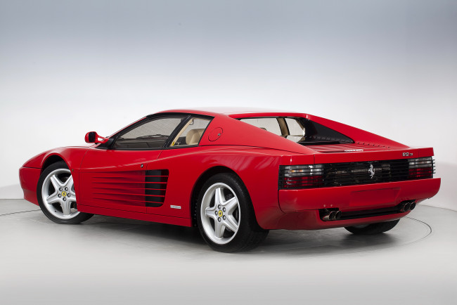 Обои картинки фото автомобили, ferrari, 512, tr, uk-spec