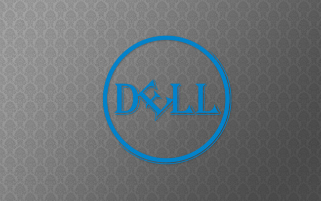 Обои картинки фото компьютеры, dell, логотип, фон