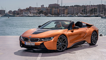 Картинка bmw+i8+roadster+2019 автомобили bmw медь 2019 roadster i8