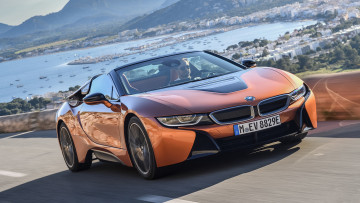 Картинка bmw+i8+roadster+2019 автомобили bmw медь 2019 roadster i8