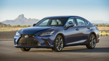 Картинка lexus+es+350+f-sport+2019 автомобили lexus blue 2019 f-sport es 350