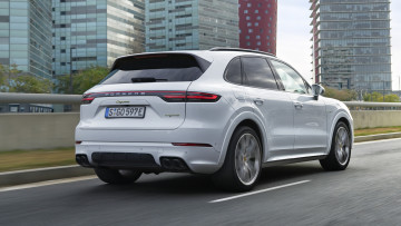 Картинка porsche+cayenne+e+hybrid+2019 автомобили porsche cayenne e hybrid 2019 белый