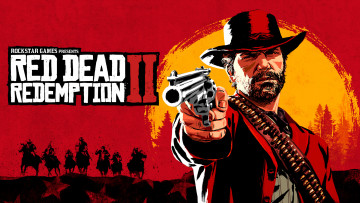 обоя видео игры, red dead redemption 2, action, шутер, red, dead, redemption, 2