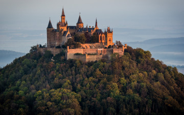 Картинка hohenzollern+castle germany города замки+германии hohenzollern castle