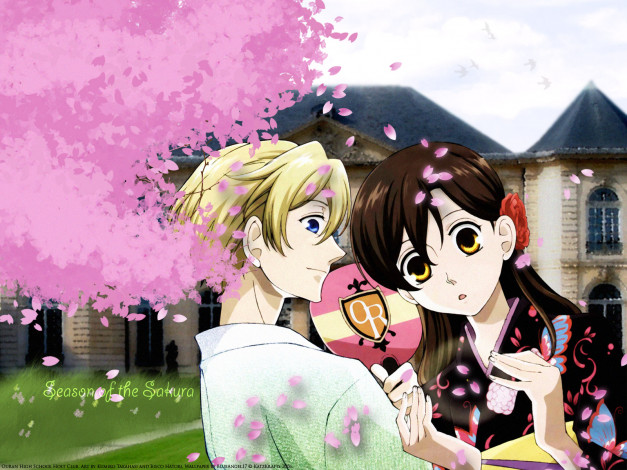 Обои картинки фото аниме, ouran, high, school, host, club