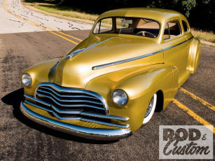 обоя 1947, chevrolet, fleetline, автомобили, custom, classic, car