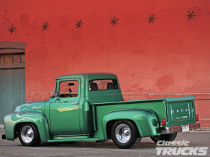 Картинка 1956 ford f100 truck автомобили custom pick up