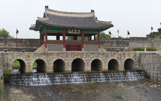 Обои картинки фото северная, корея, города, мосты