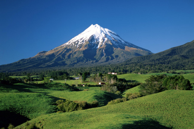 Обои картинки фото новая, зеландия, природа, горы