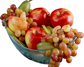 Картинка еда фрукты ягоды виноград груша