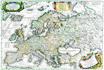 обоя разное, глобусы, карты, карта, европа, старинный