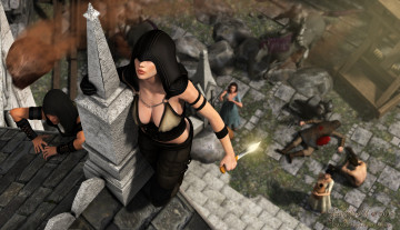 Картинка 3д графика fantasy фантазия девушка