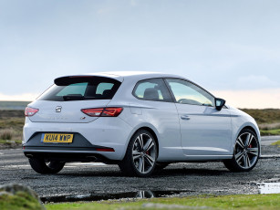 Картинка автомобили seat uk-spec cupra sc leon светлый 2014г