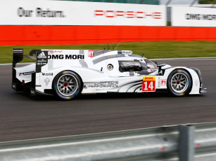 Картинка спорт автоспорт трасса 2014г скорость гонка porsche hybrid 919