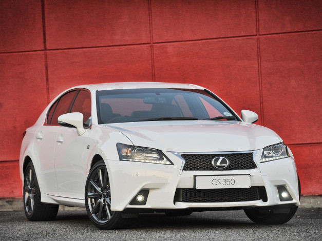 Обои картинки фото автомобили, lexus, светлый, 2012, za-spec, gs, f-sport, 350