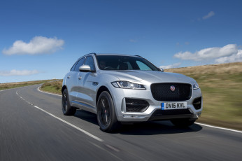 Картинка автомобили jaguar r-sport awd f-pace 20d 2016г uk-spec