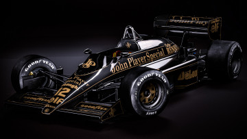 Картинка автомобили formula+1 -f1 болид rendering ayrton senna lotus 98t formula 1