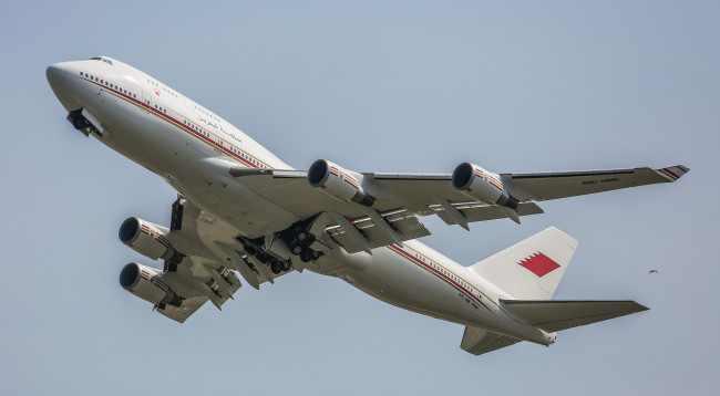 Обои картинки фото boeing 7474p8, авиация, пассажирские самолёты, авиалайнер