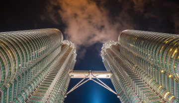 Картинка petronas+twin+towers +kuala+lumpur города куала-лумпур+ малайзия башни