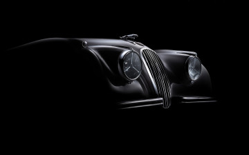 Картинка автомобили фрагменты+автомобиля вид темный фон jaguar xk 120