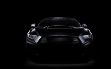 Картинка автомобили mustang ракурс темный фон ford gt