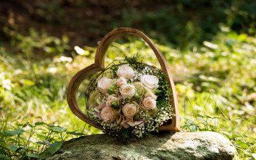 Картинка цветы букеты +композиции свадебный букет