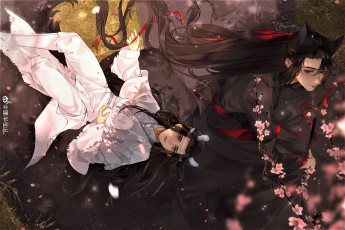 Картинка аниме mo+dao+zu+shi вэй усянь лань ванцзи лис дракон