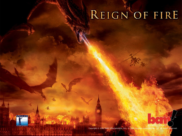 Обои картинки фото reign, of, fire, видео, игры