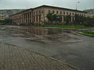 Картинка rain города улицы площади набережные