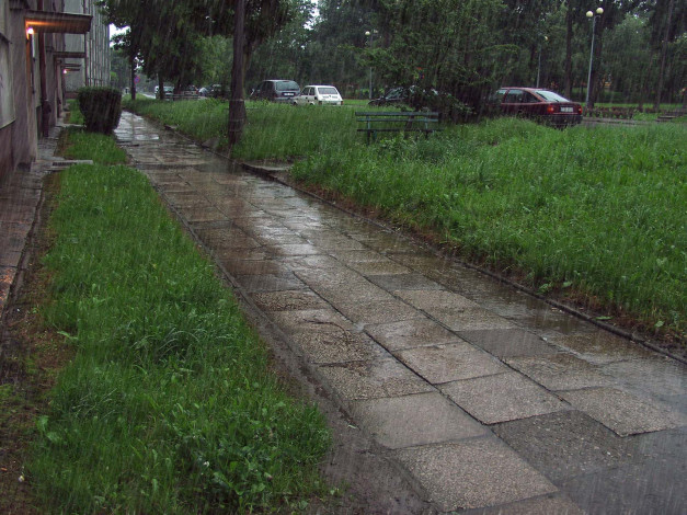 Обои картинки фото rain, города, другое