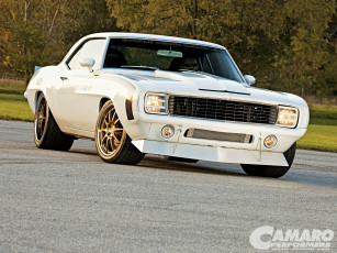 Картинка 1969 chevy camaro автомобили