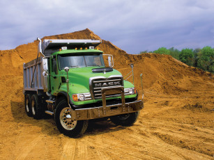 Картинка mack granite series автомобили концерн volvo ab тяжелые грузовики сша