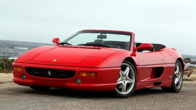 Обои картинки фото ferrari, 355, автомобили, s, p, a, гоночные, спортивные, италия