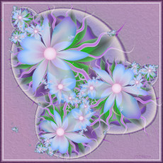 Картинка 3д+графика цветы+ flowers узор цвета фон