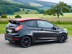 Картинка автомобили ford fiesta zetec s black 2014г темный