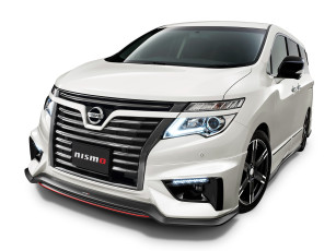 обоя автомобили, nissan, datsun, nismo, elgrand, performance, package, e52, 2014г, светлый