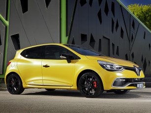 Картинка автомобили renault clio r s 200 au-spec желты