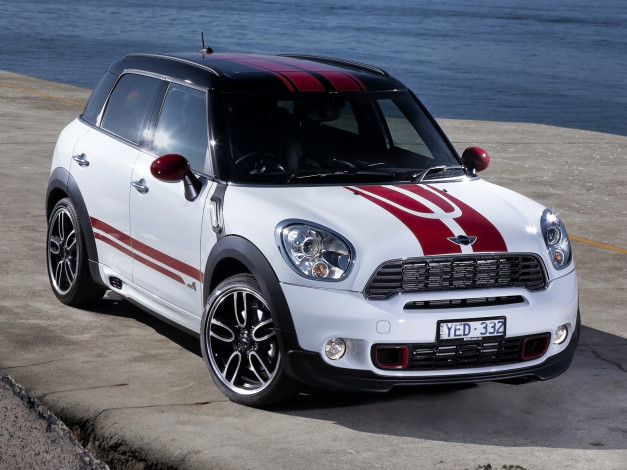 Обои картинки фото автомобили, mini, cooper, s, countryman, all4, au-spec, r60